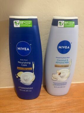 NIVEA Nourishing Care Body Wash - Blue